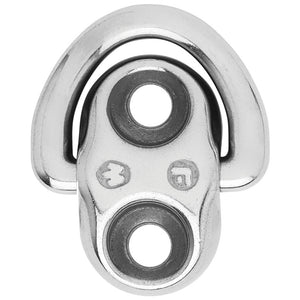 Wichard Folding Pad Eye - 6mm Diameter (15/64") - 2 Fixed Holes [6684] - BuoyMart.com  Accessories Wichard Marine
