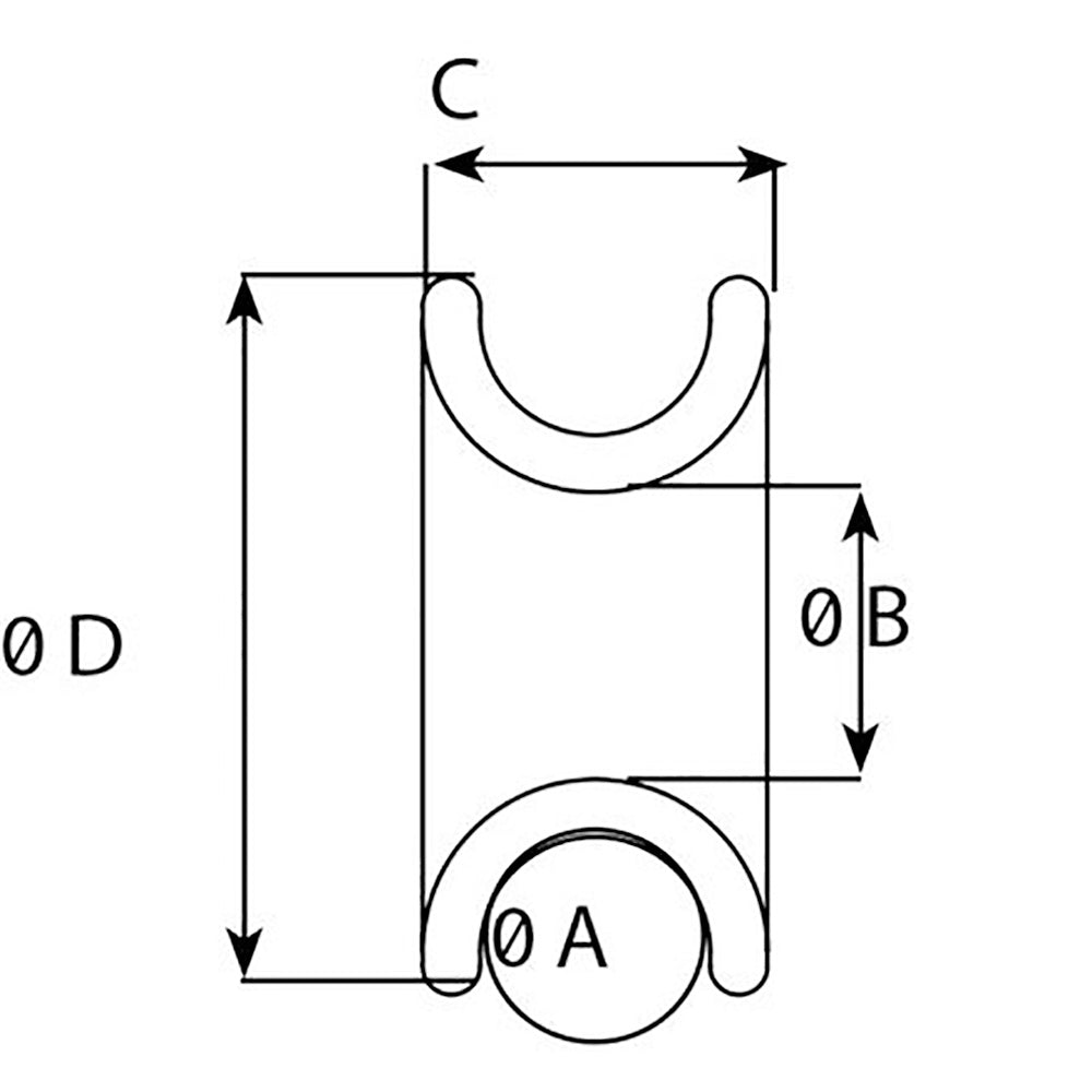 Wichard FRX15 Friction Ring - 15mm (19/32") [FRX15 / 21510] - BuoyMart.com  Hardware Wichard Marine