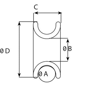 Wichard FRX25 Friction Ring - 25mm (63/64") [FRX25 / 22517] - BuoyMart.com  Hardware Wichard Marine