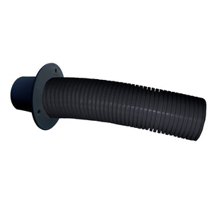 Trident Marine 10 Black Stern Flex Hose w/Transom Flange [TFK-10] - BuoyMart.com  Fuel Systems Trident Marine