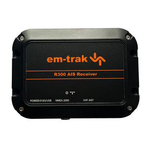 em-trak R300 AIS Receiver [413-0058] - BuoyMart.com  AIS Systems em-trak
