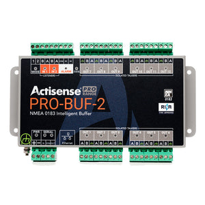 Actisense Pro NMEA 0183 Buffer - 2 OPTO Inputs, 12 ISO-Drive Outputs, Serial Port, Ethernet Port, Pluggable Screw Terminal [PRO-BUF-2] Actisense