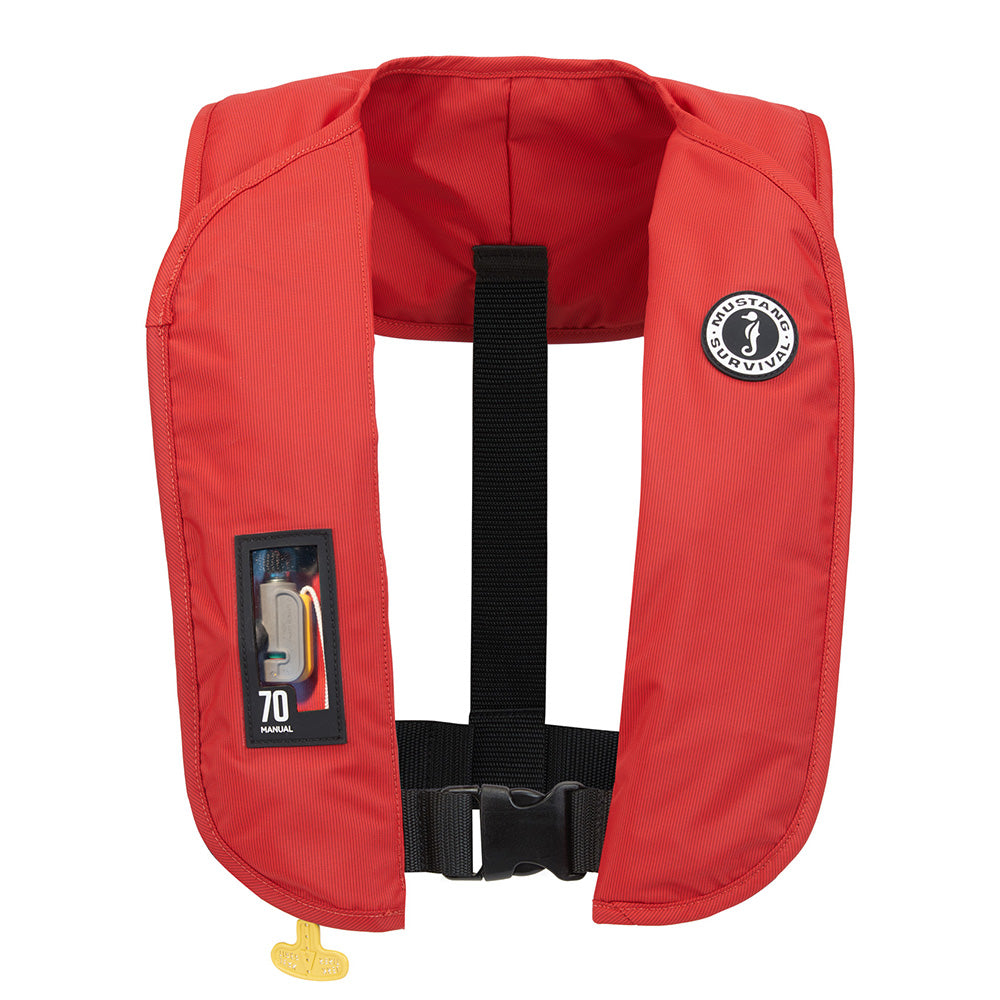 Mustang MIT 70 Manual Inflatable PFD - Red [MD4041-4-0-202] - BuoyMart.com  Personal Flotation Devices Mustang Survival