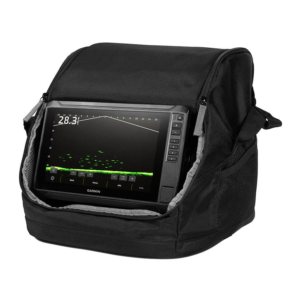 Garmin ECHOMAP UHD2 93SV LiveScope Plus Ice Fishing Bundle LI w/ECHOMAP UHD2 93sv, LiveScope Plus System  Lithium-ion Battery [010-02688-35] Garmin