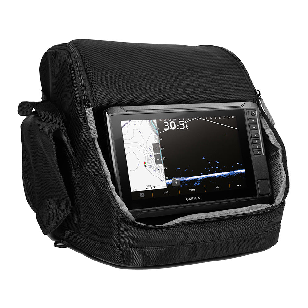 Garmin ECHOMAP UHD2 93SV LiveScope Plus Ice Fishing Bundle LI w/ECHOMAP UHD2 93sv, LiveScope Plus System  Lithium-ion Battery [010-02688-35] Garmin