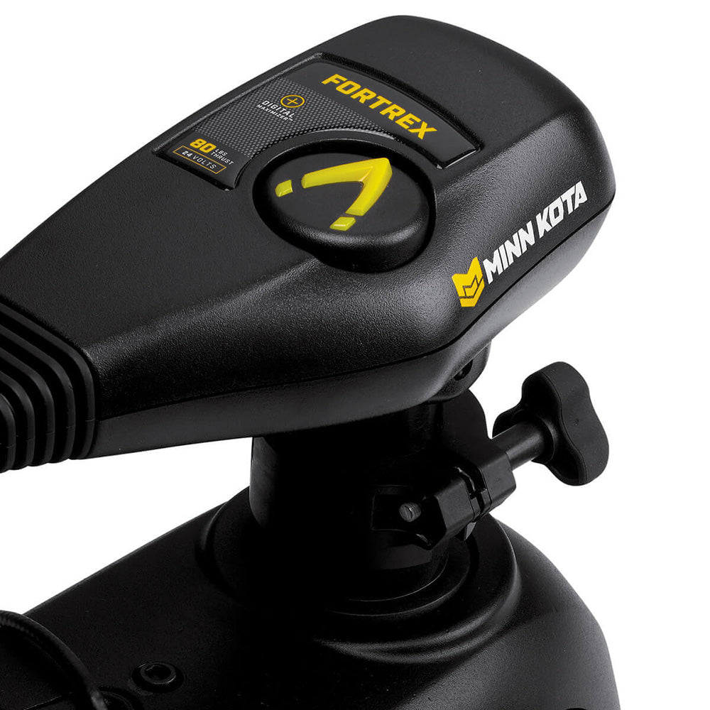 Minn Kota Fortrex 80 Trolling Motor - Dual Spectrum CHIRP - 24V - 80LB - 52" [1368668] - BuoyMart.com  Trolling Motors Minn Kota