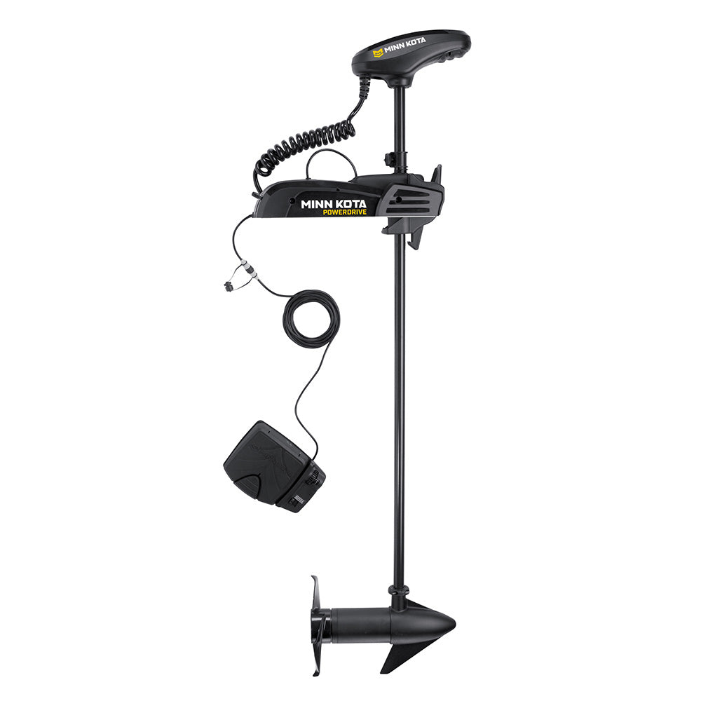 Minn Kota PowerDrive 45 Trolling Motor w/Foot Pedal - 12V - 45LB - 48" [1358441] - BuoyMart.com  Trolling Motors Minn Kota