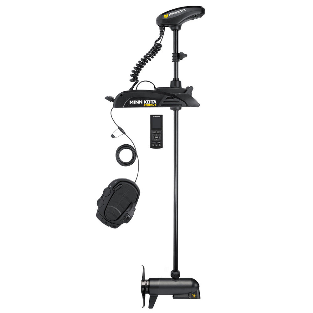 Minn Kota Terrova 112 Trolling Motor w/Wireless Remote - MEGA Down Imaging - 36V - 112LB - 60" [1358315] - BuoyMart.com  Trolling Motors Minn Kota