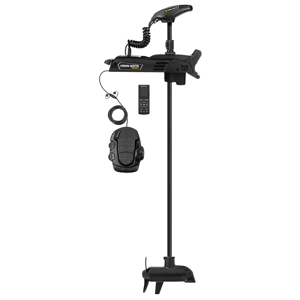 Minn Kota Terrova QUEST 90/115 Trolling Motor w/Wireless Remote - Dual Spectrum CHIRP - 24/36V - 90/115LBS - 72" [1358202] - BuoyMart.com  Trolling Motors Minn Kota