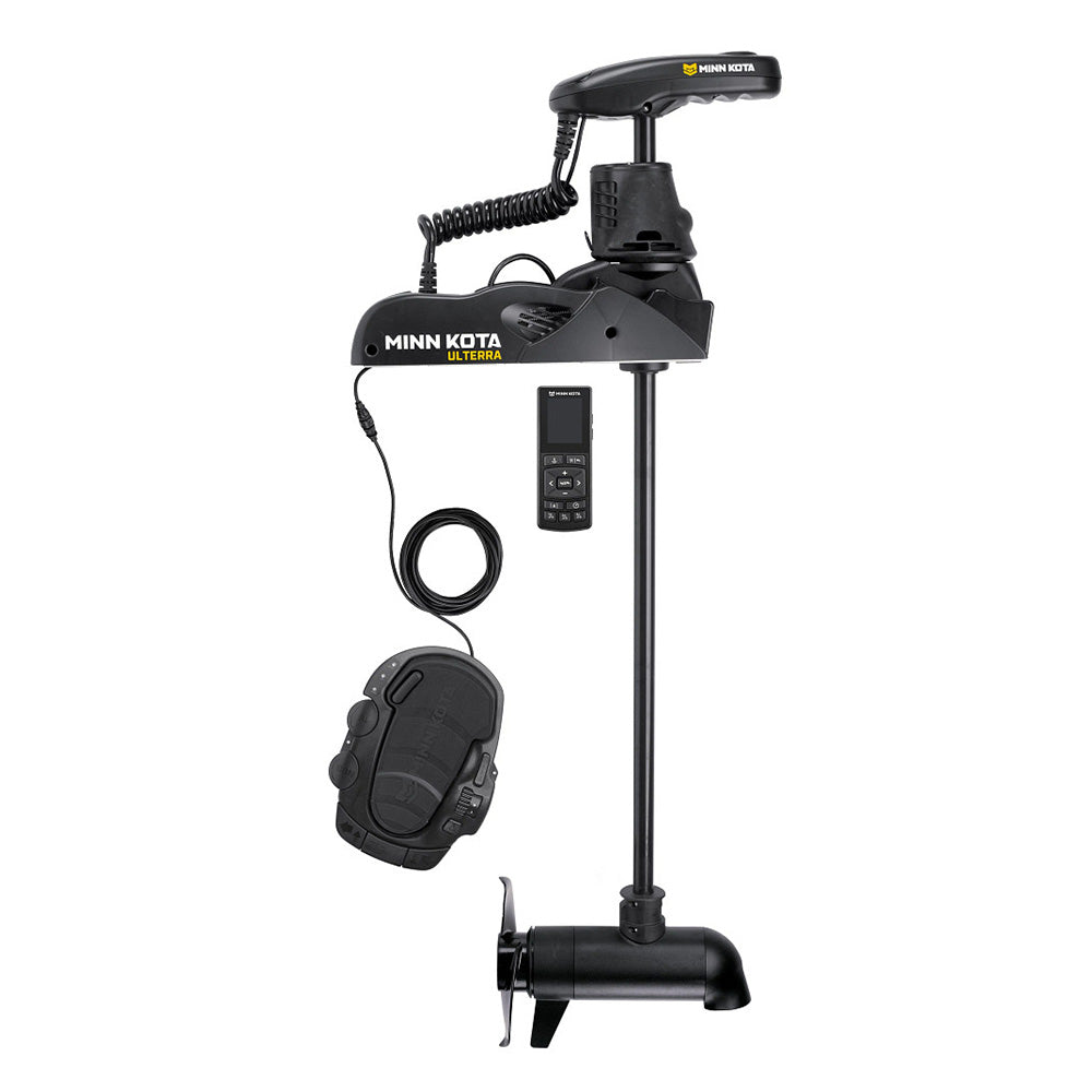 Minn Kota Ulterra 112 Trolling Motor w/Wireless Remote - Dual Spectrum CHIRP - 36V - 112LB - 60" [1358945] - BuoyMart.com  Trolling Motors Minn Kota