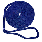 New England Ropes 5/8" Double Braid Dock Line - Blue w/Tracer - 50