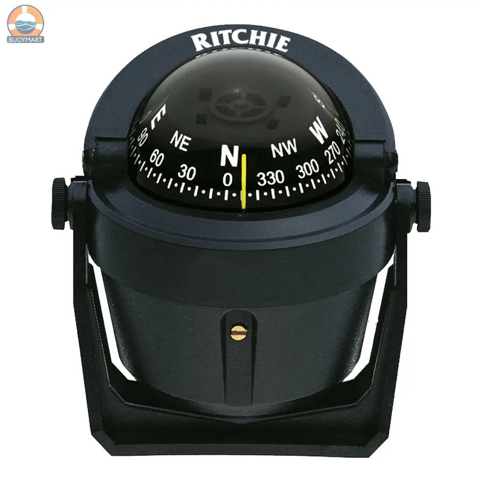 Ritchie B-51 Explorer Compass - Bracket Mount - Black [B-51] Ritchie