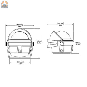 Ritchie B-80 Voyager Compass - Bracket Mount - Black [B-80] Ritchie