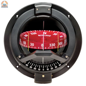 Ritchie BN-202 Navigator Compass - Bulkhead Mount - Black [BN-202] Ritchie
