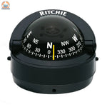 Ritchie S-53 Explorer Compass - Surface Mount - Black [S-53] Ritchie