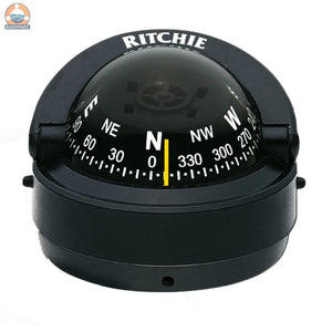 Ritchie S-53 Explorer Compass - Surface Mount - Black [S-53] Ritchie